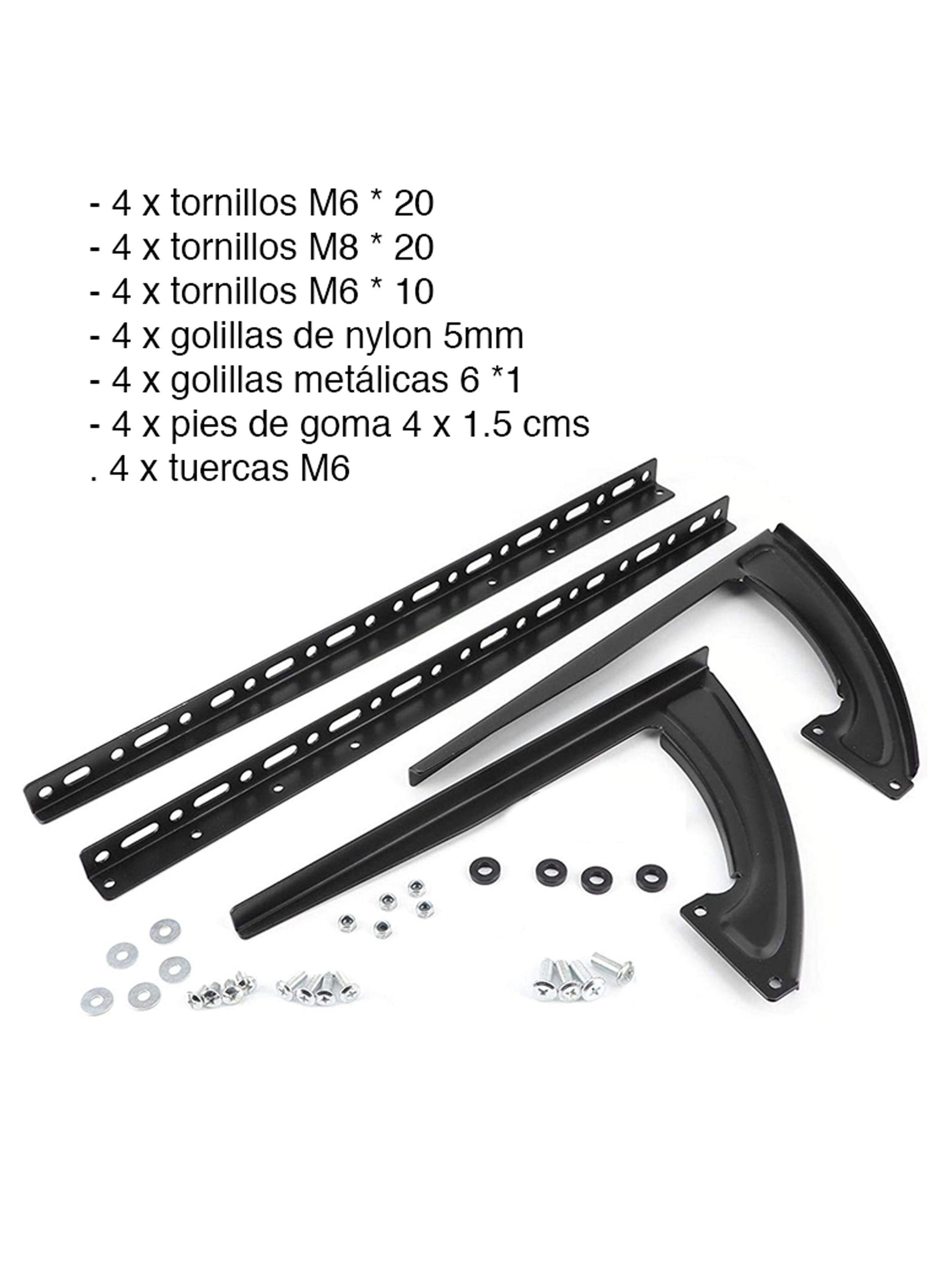 Soporte Patas Universales Tv Mesa Fierro Hasta 60 Pulgadas-4