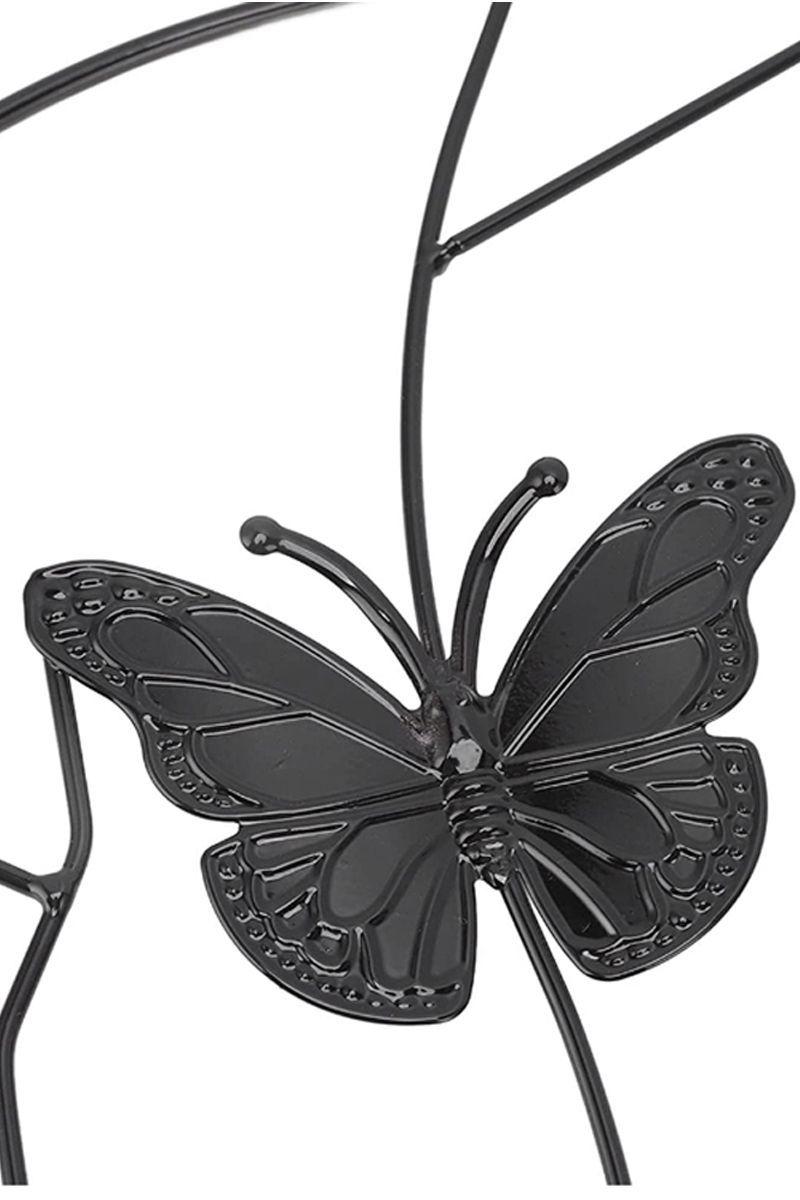 Soporte plantas enredaderas trepadoras tutor Mariposa Negra	-3