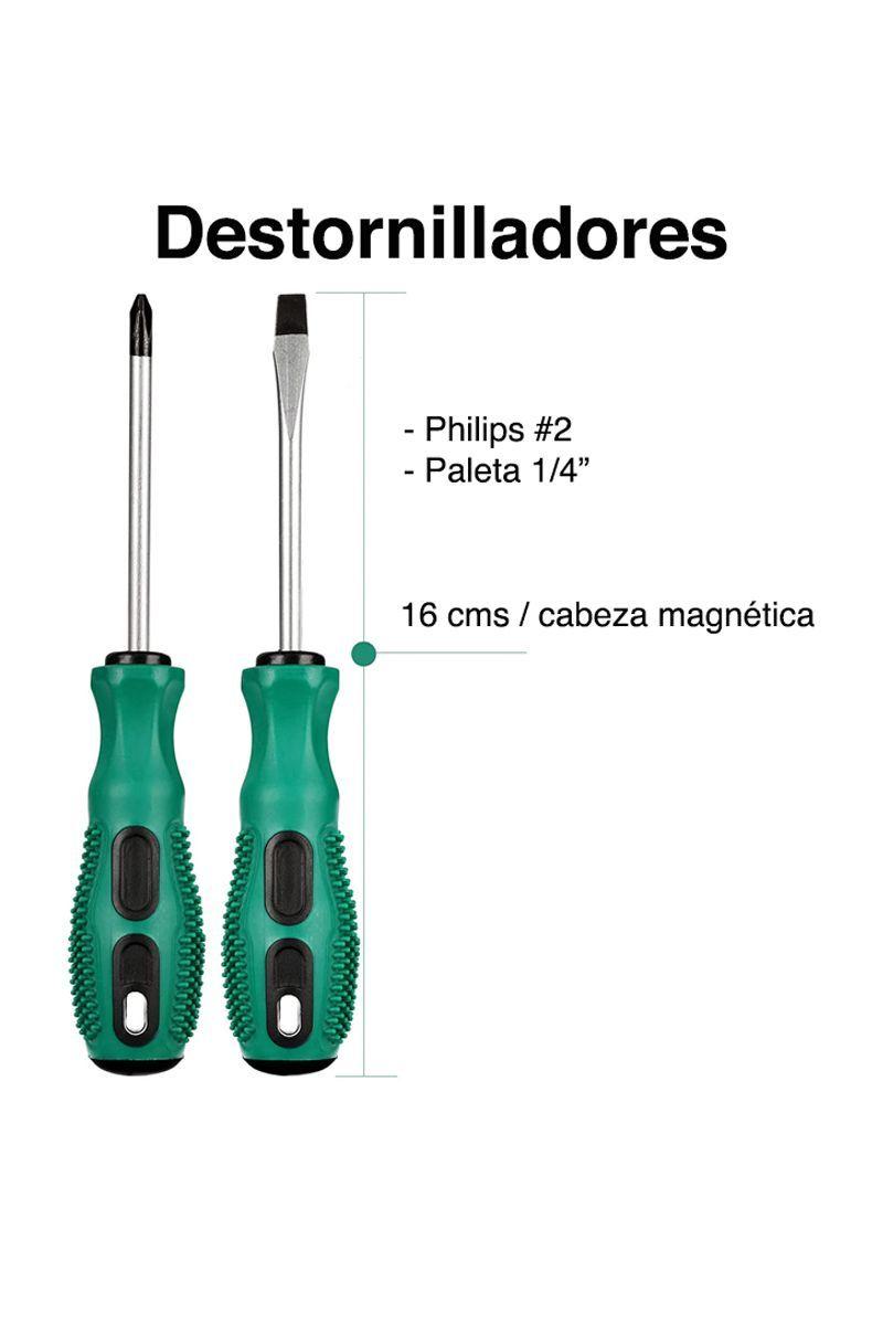 Kit herramientas reparación Redes 12 accesorios-5