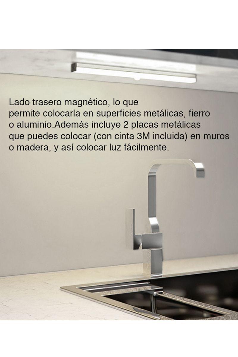 Barra Luz Led con sensor de movimiento 30 cms-4