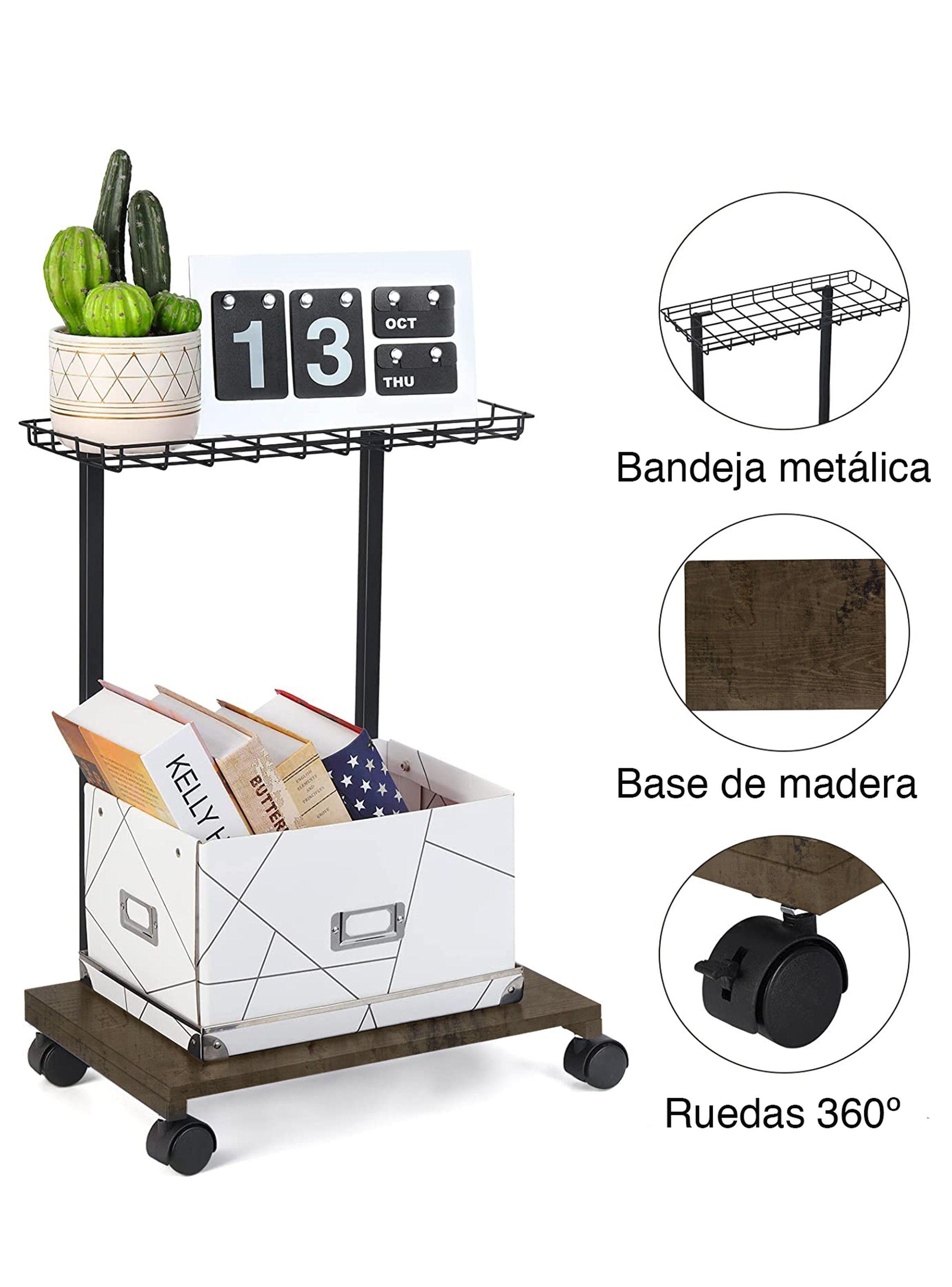 Mesa CPU soporte con ruedas móvil-2