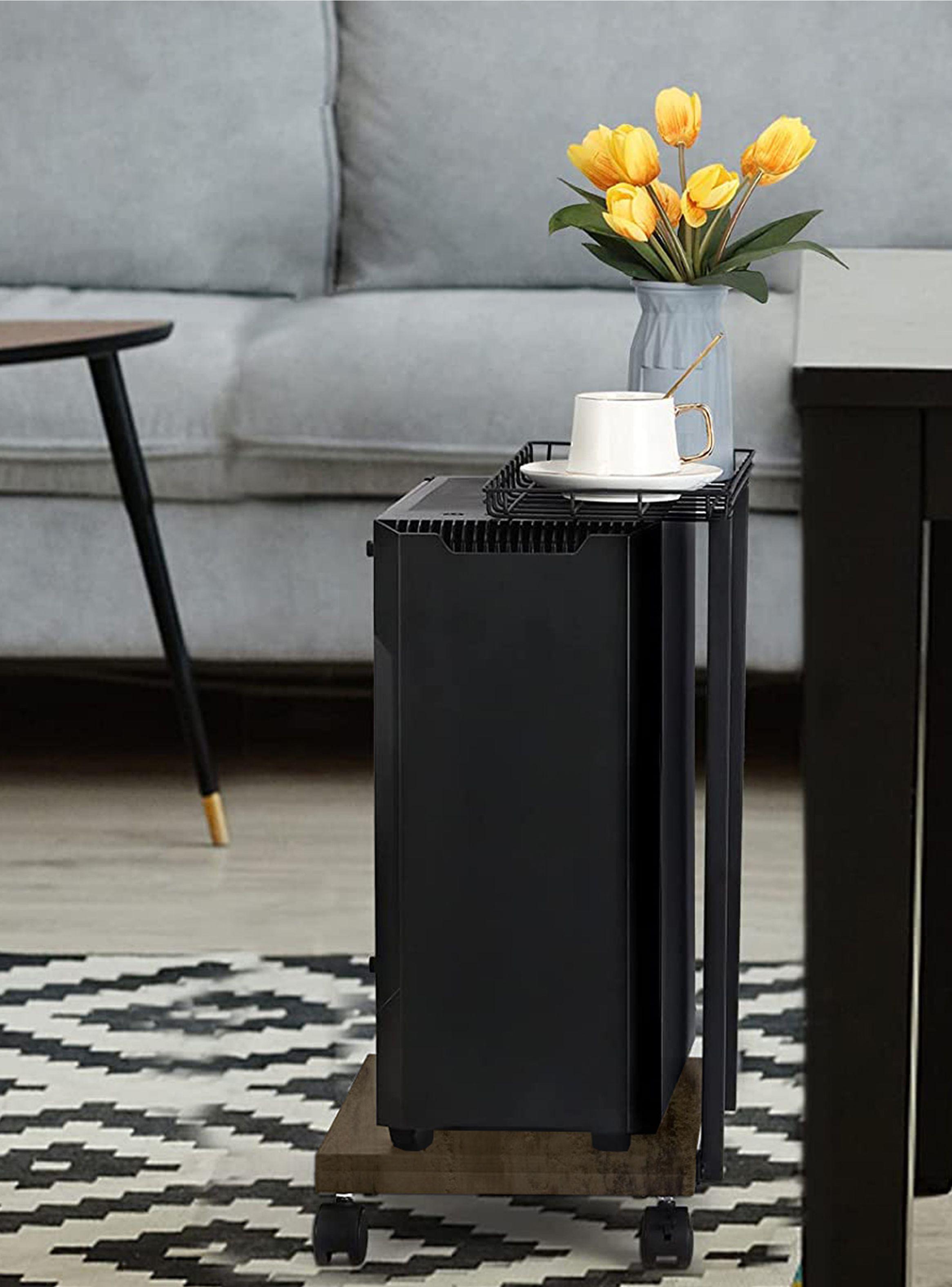 Mesa CPU soporte con ruedas móvil-4
