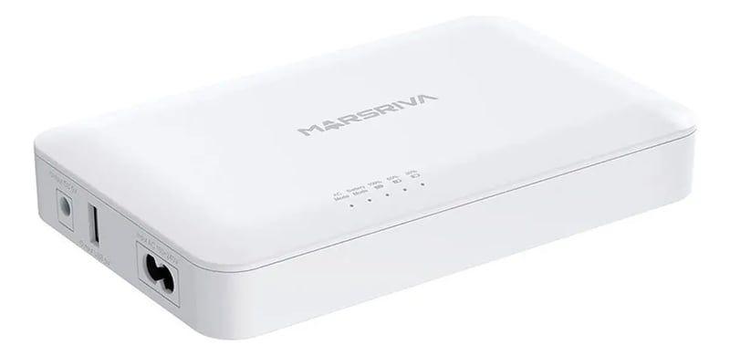 Mini UPS Marsriva KP6MAX 20000mAh 18W con PoE para router y ONT-2