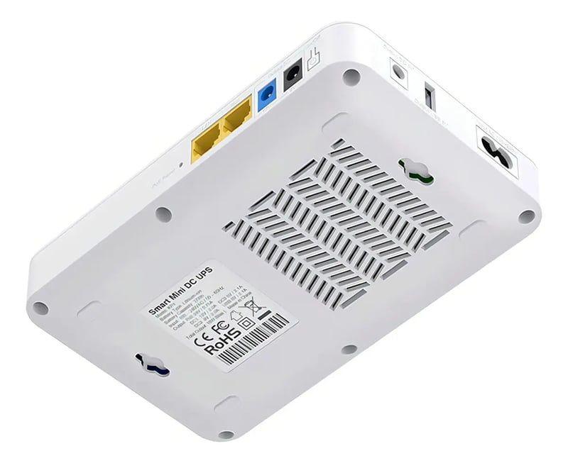 Mini UPS Marsriva KP6MAX 20000mAh 18W con PoE para router y ONT-3