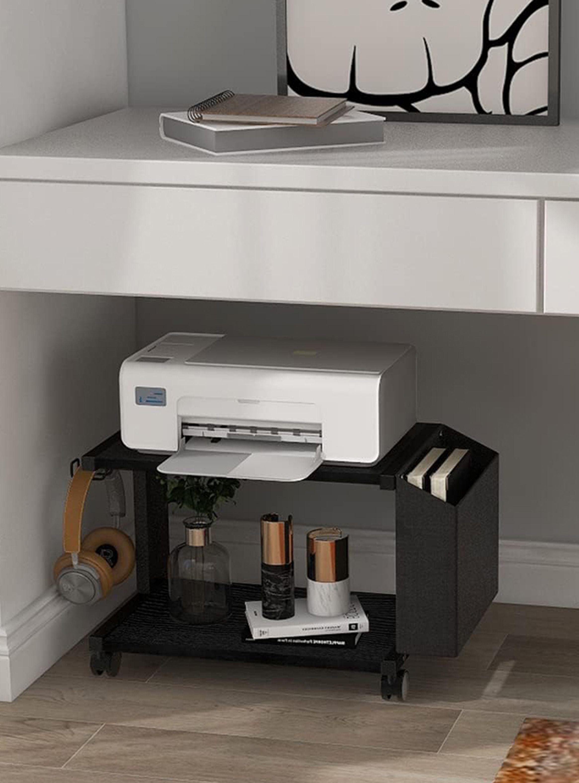 Mueble para impresora mesa con ruedas -3