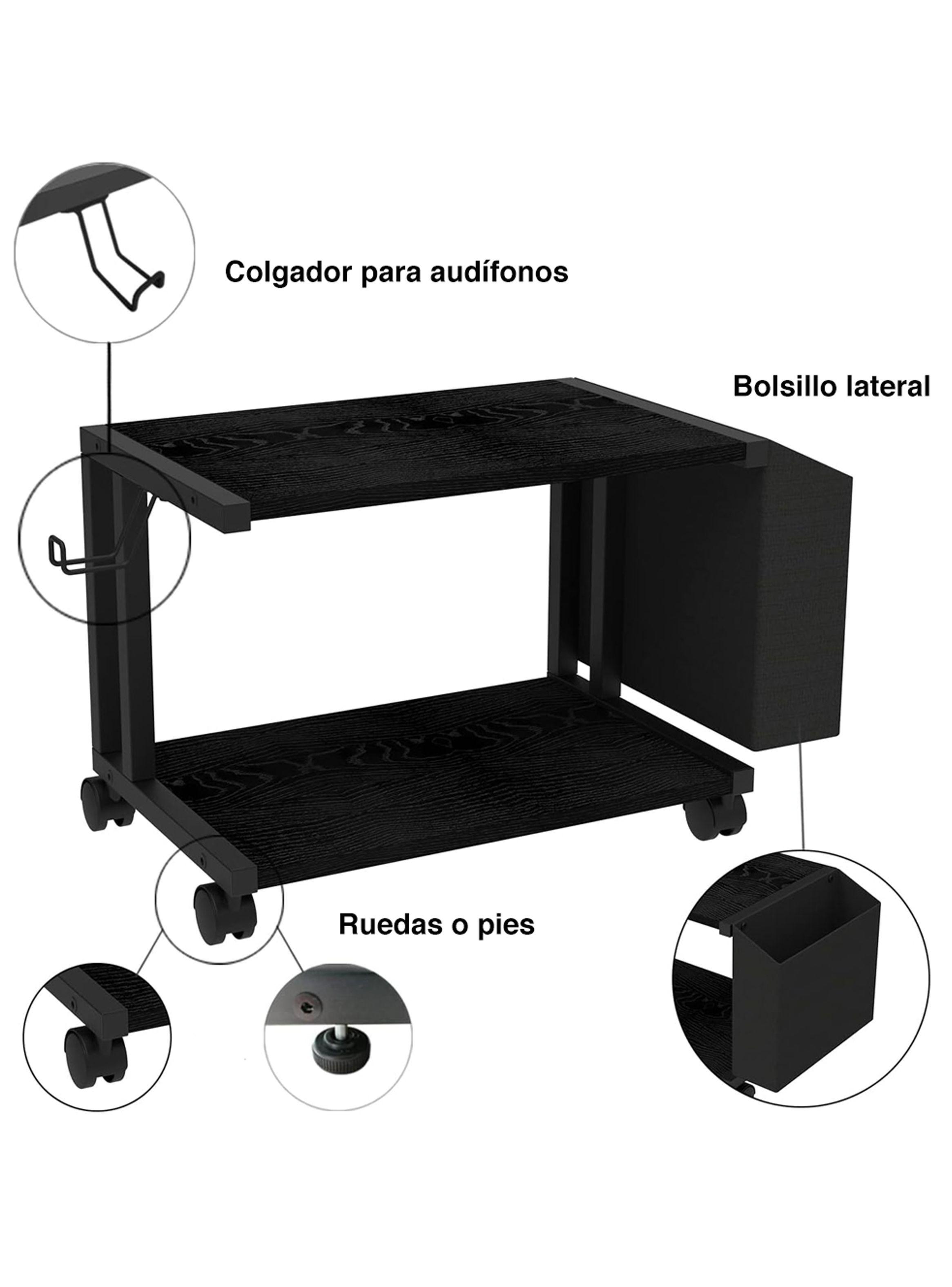 Mueble para impresora mesa con ruedas -5