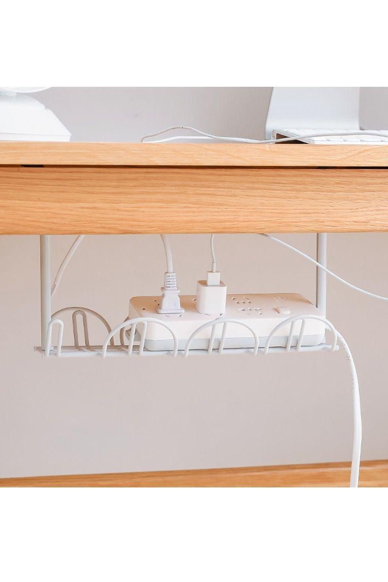 Organizador de cables estante bajo escritorio NW-S79-4