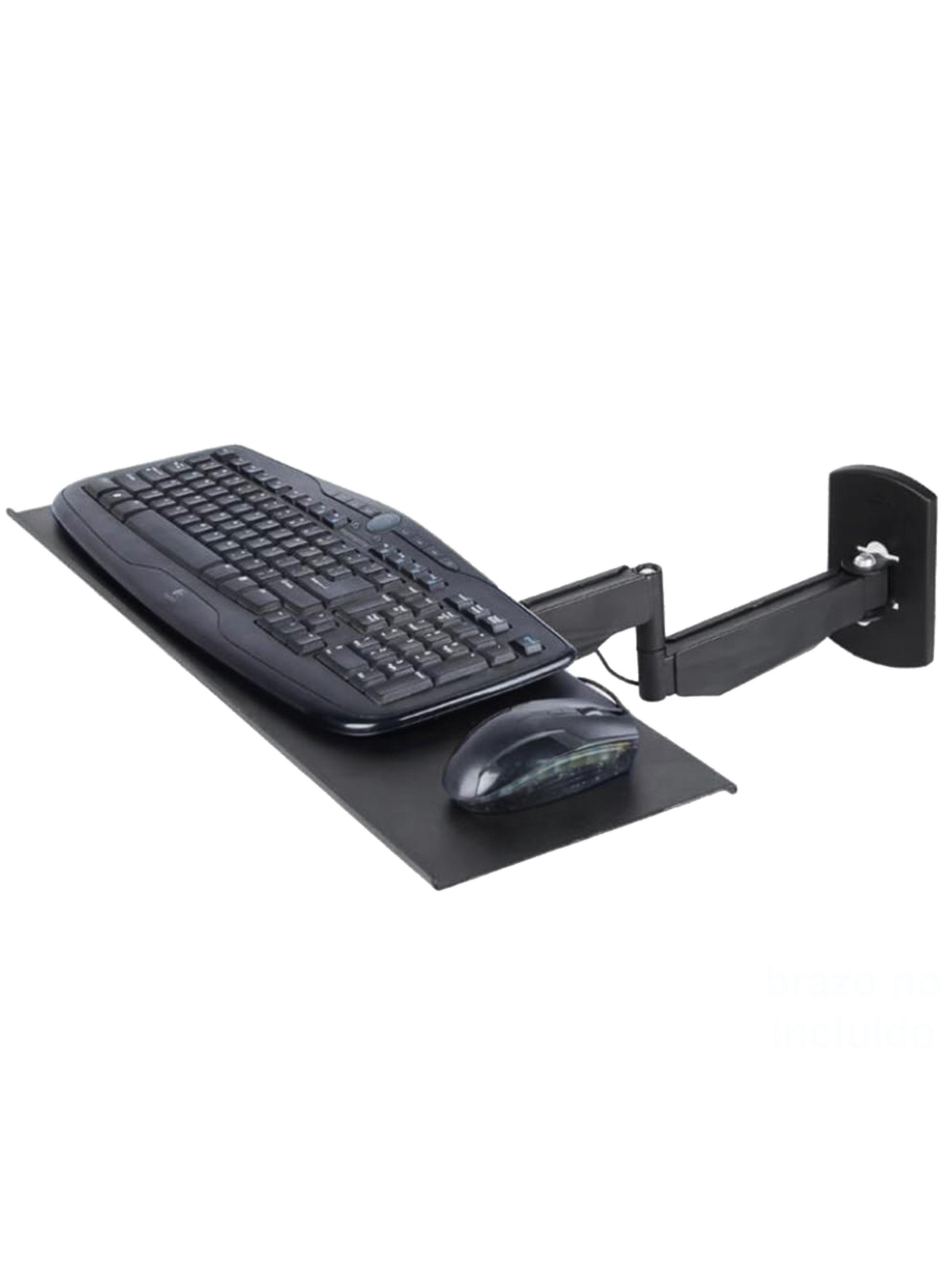 Soporte Teclado PC pared muro brazo bandeja	-0