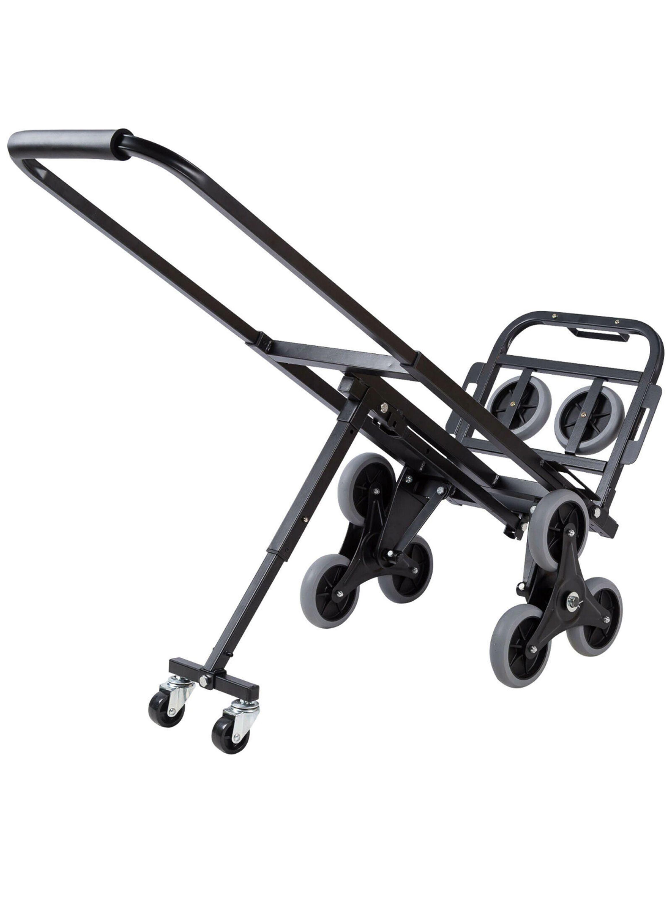 Yegua sube escaleras carro acero plegable hasta 150 KG	-0