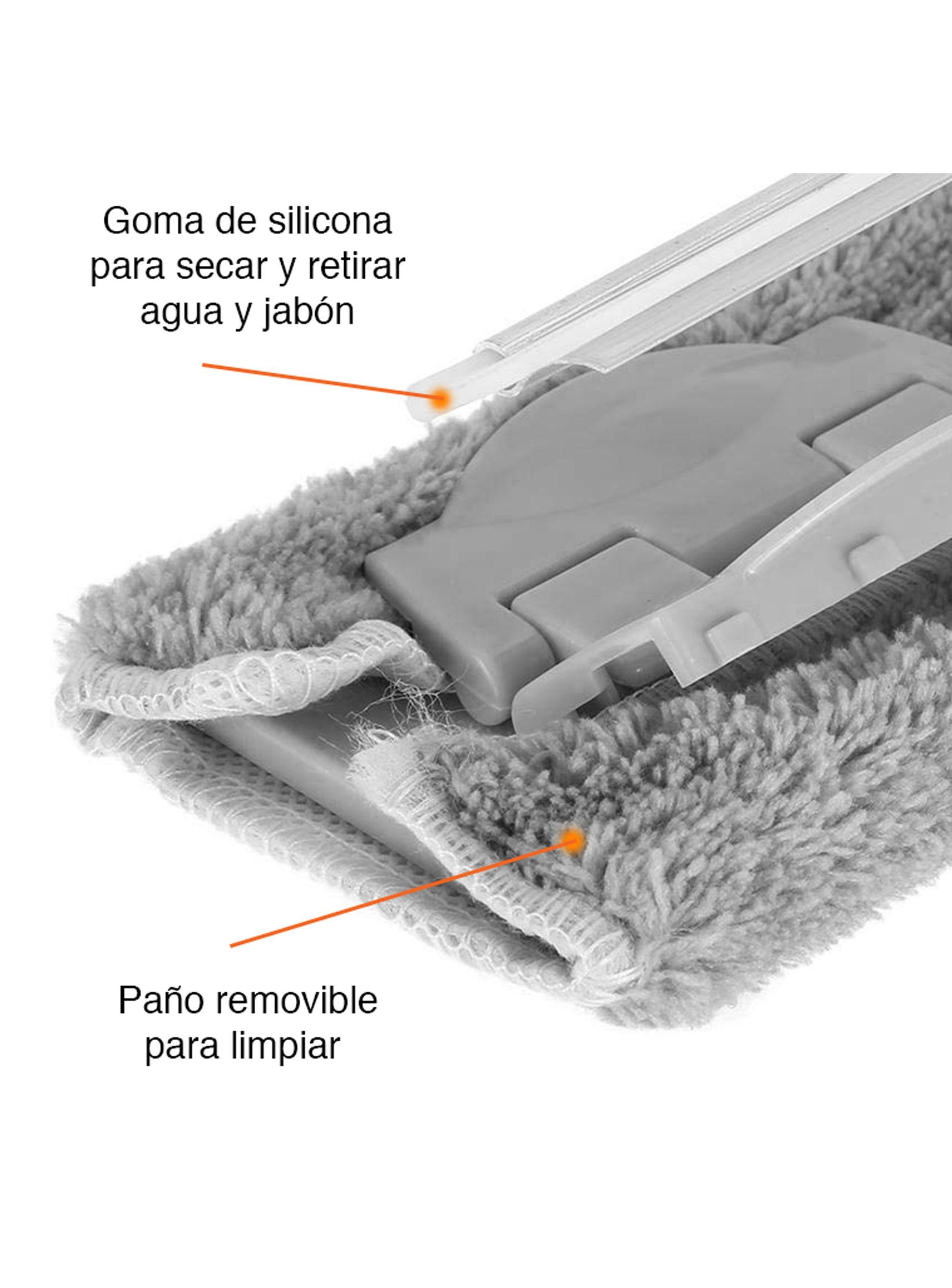 Limpia Vidrios Extensible mango largo hasta 140 cms-4