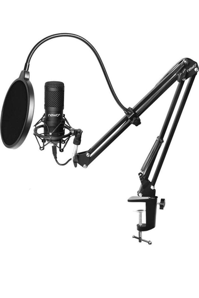 Kit Micrófono condensador USB con atril y antipop NW-800KU-0