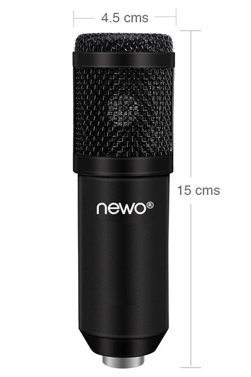 Kit Micrófono condensador USB con atril y antipop NW-800KU-3