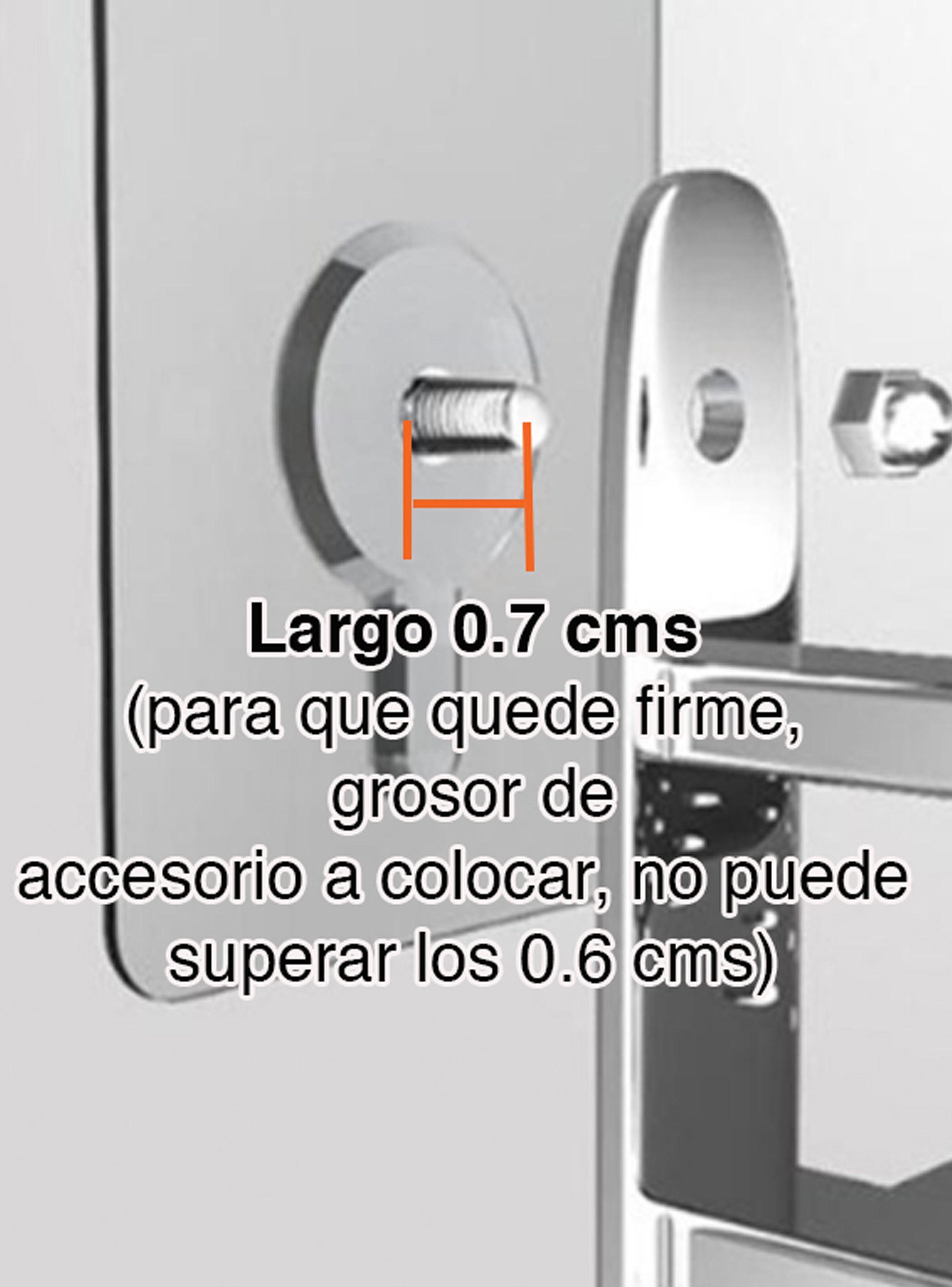 Tornillo clavo adhesivo pared muro x 4-3