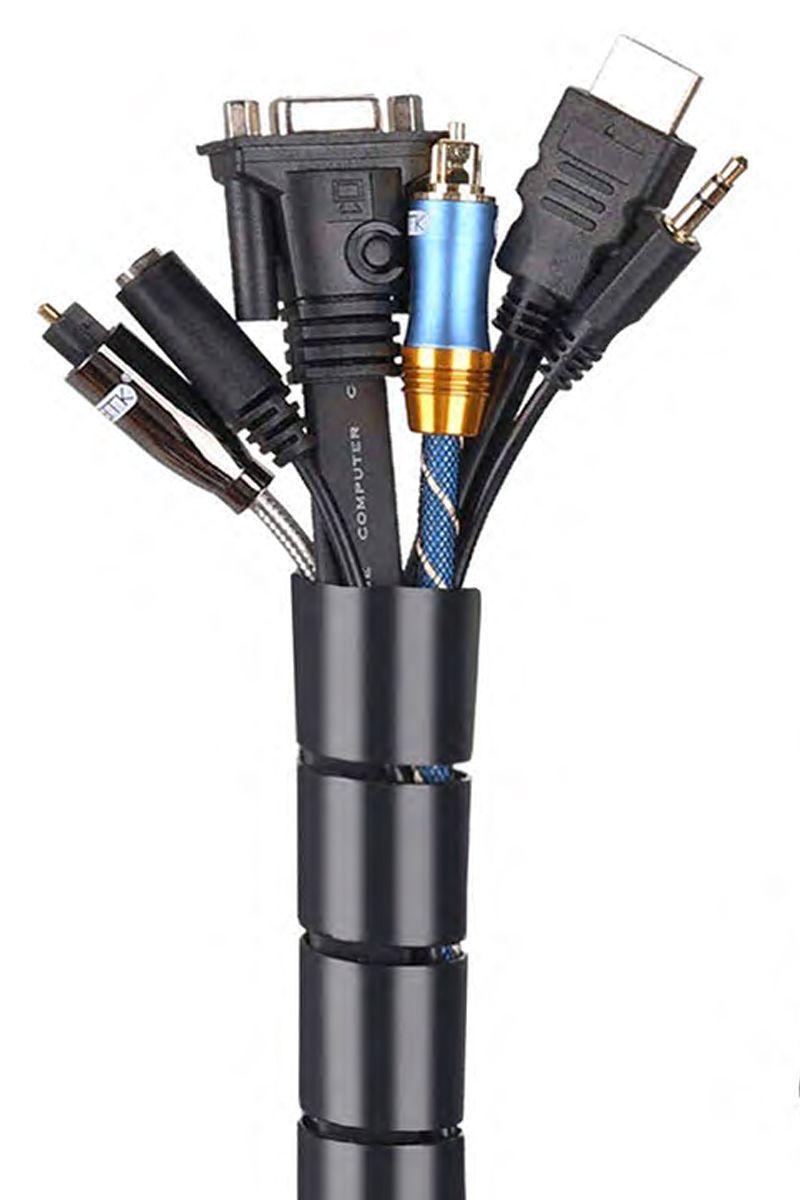 Protector organizador de cables 2 metros-3