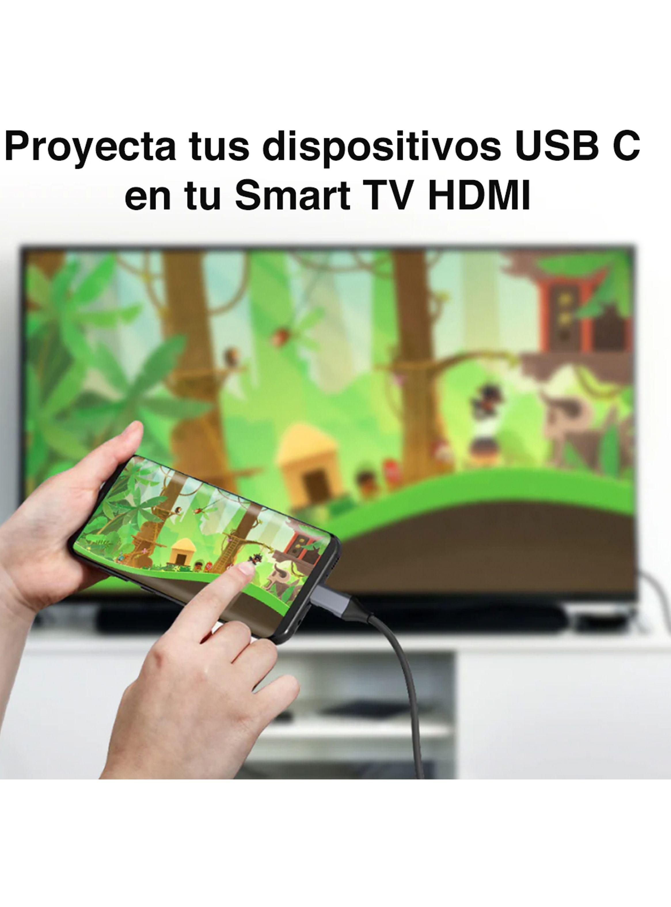 Cable USB C a HDMI 4K de 1.8 metros -3