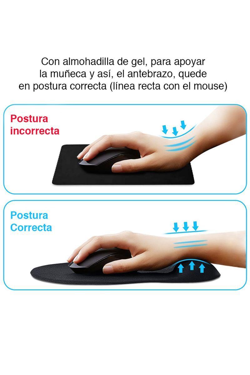 Mouse Pad con gel ergonómico para mouse-3