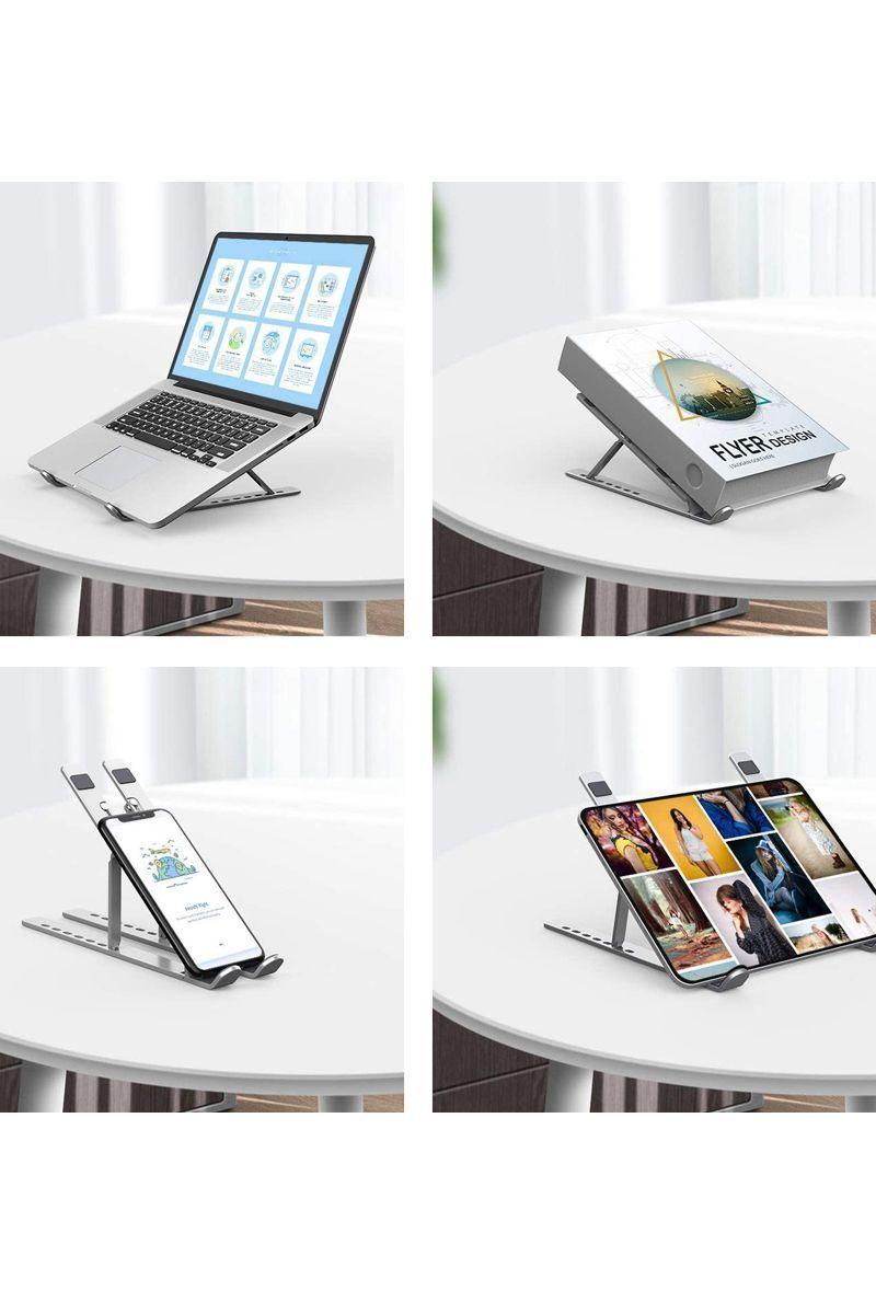 Soporte Notebook Macbook Aluminio Plegable NW-A11-4