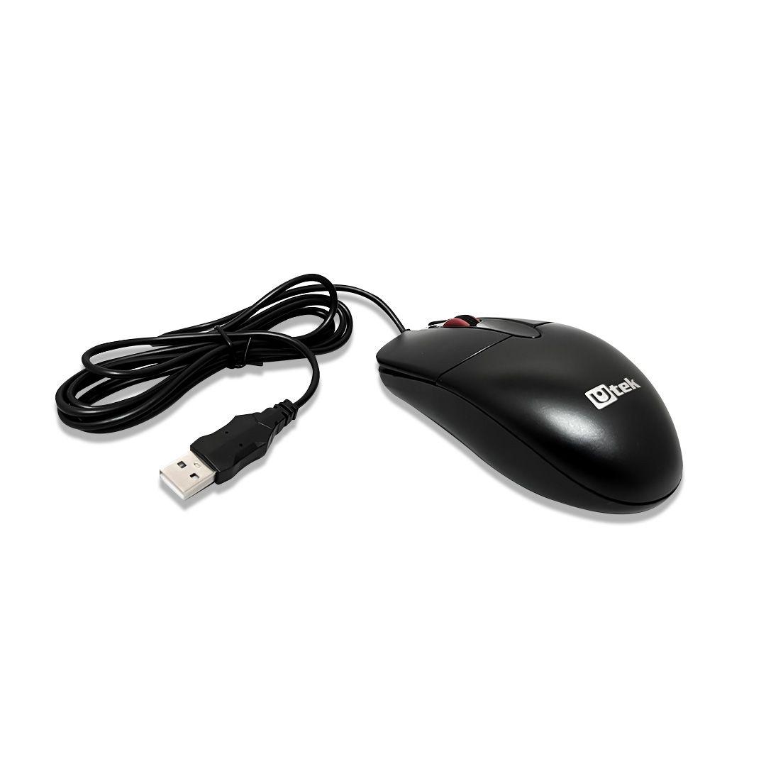 Mouse Alámbrico USB 1200 DPI UT-MO750U-2