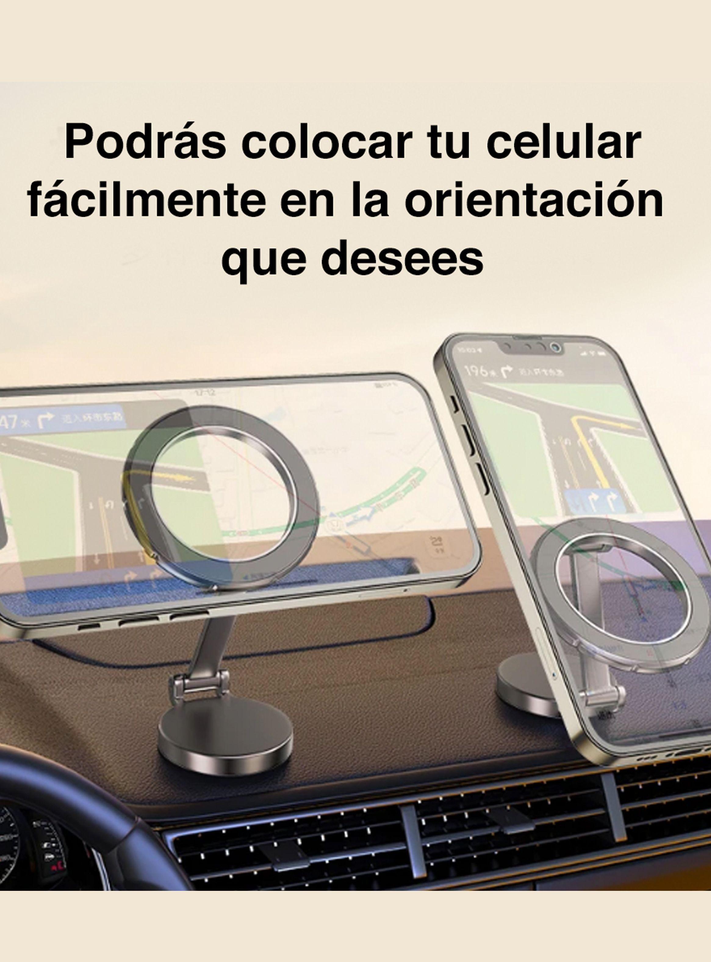 Soporte Celular Automóvil Con Imán Porta Celular Auto-3