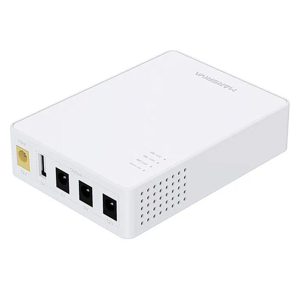 Mini UPS Marsriva KP3 10000mAh 18W para router 5V 9V 12V-3