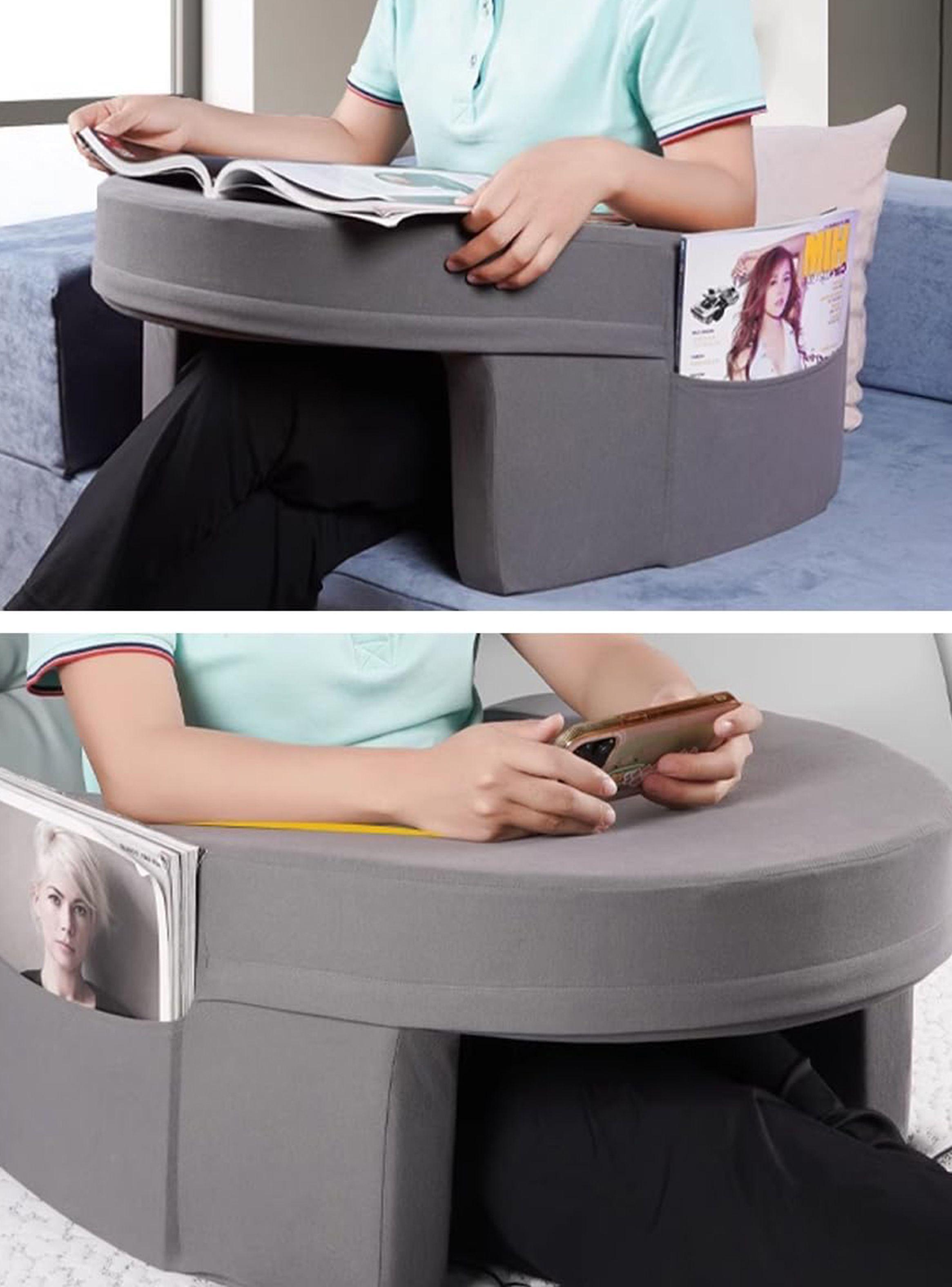 Cojín lectura notebook almohada reposa brazos cama	-6