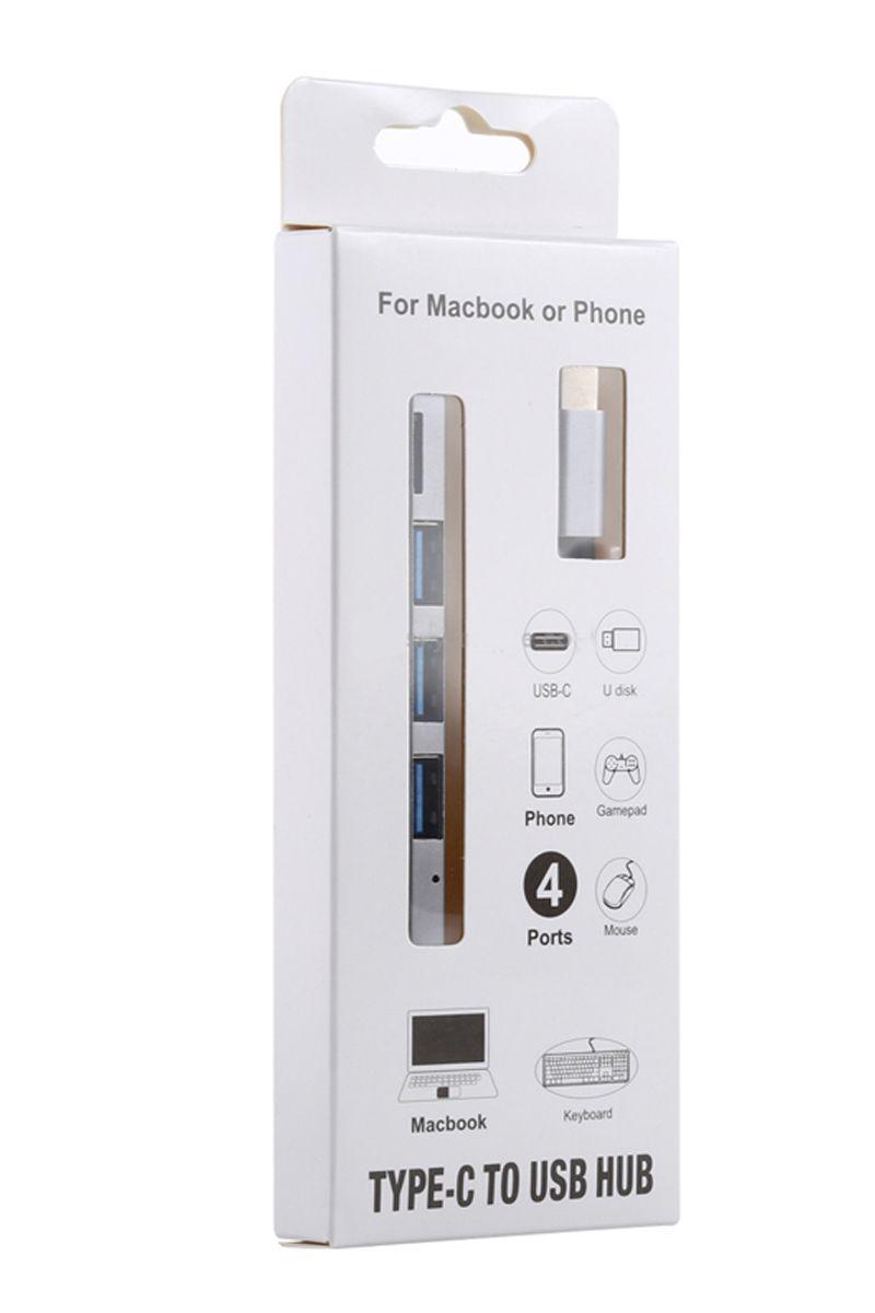 Hub USB C con 3 puertos USB 3.0 y lector SD-3