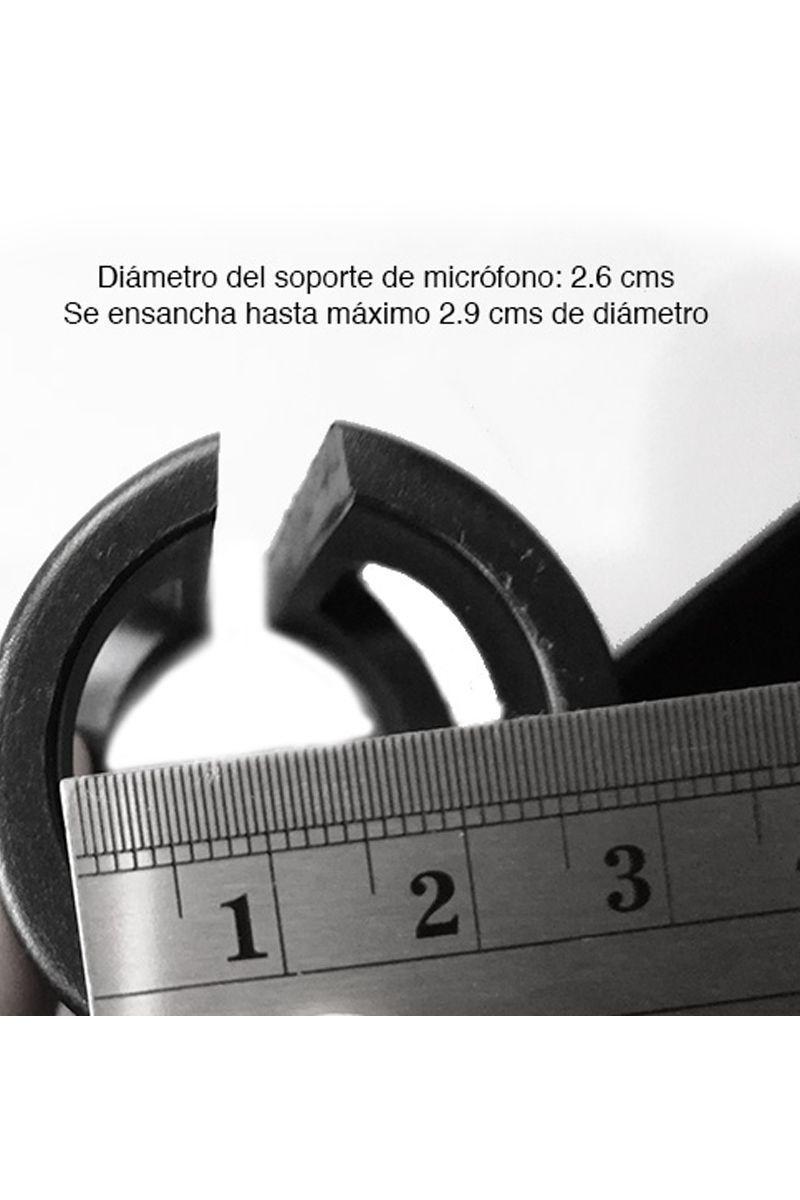 Atril micrófono Hyperx Blue Yeti ajustable escritorio-7
