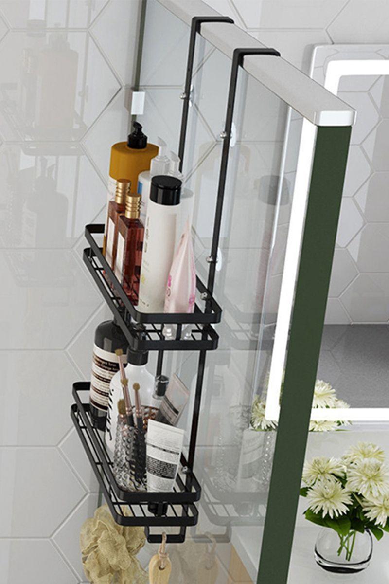 Organizador baño colgante ducha Shower Door con ganchos-5