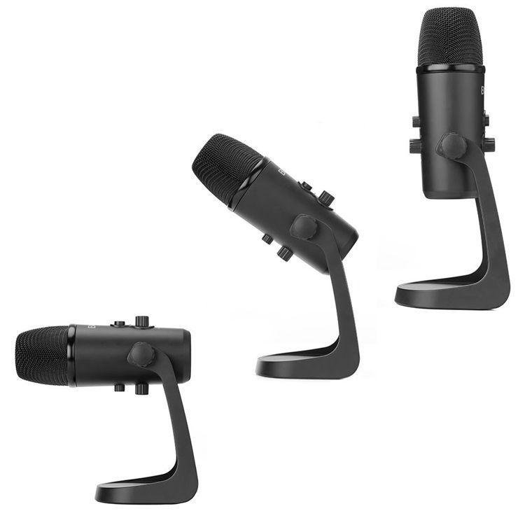 Micrófono Boya PM700 Multipatrón Condensador USB-4