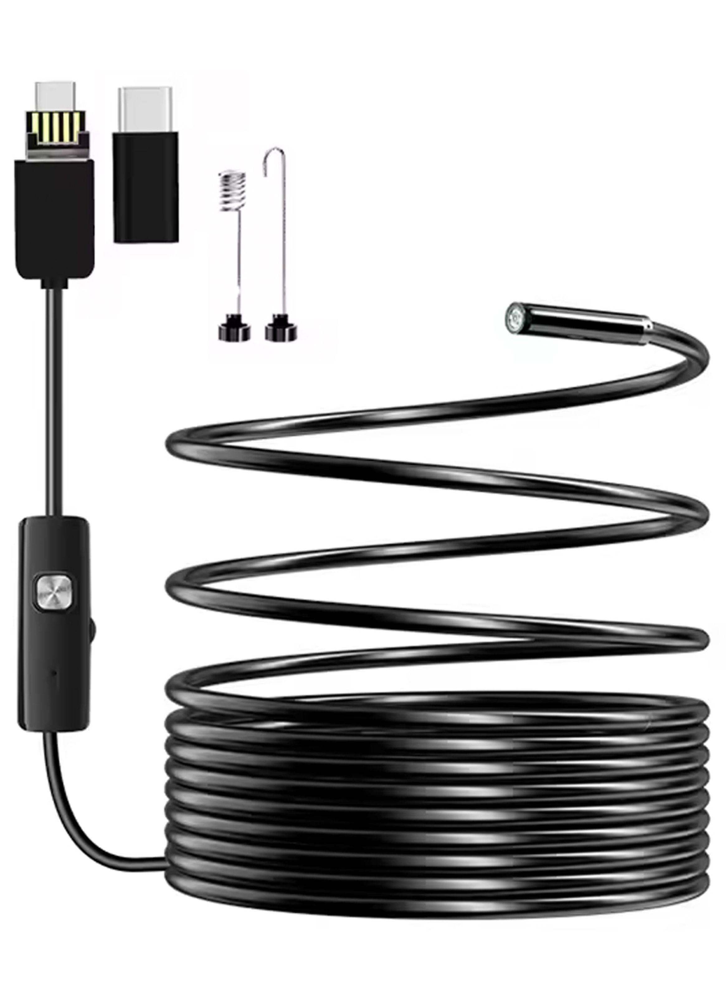 Cámara endoscópica USB C Celular endoscopio 5 metros-0