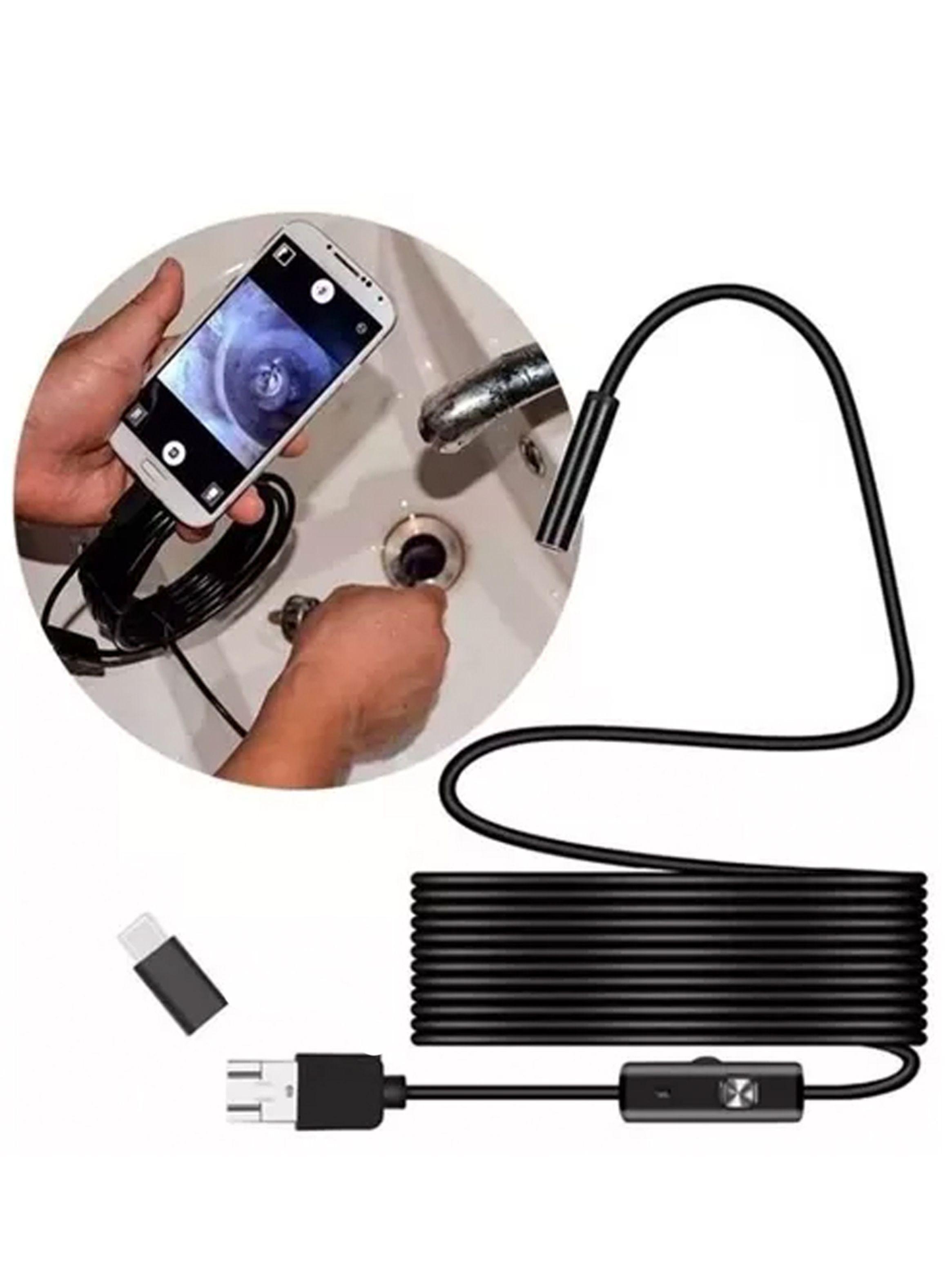 Cámara endoscópica USB C Celular endoscopio 5 metros-6