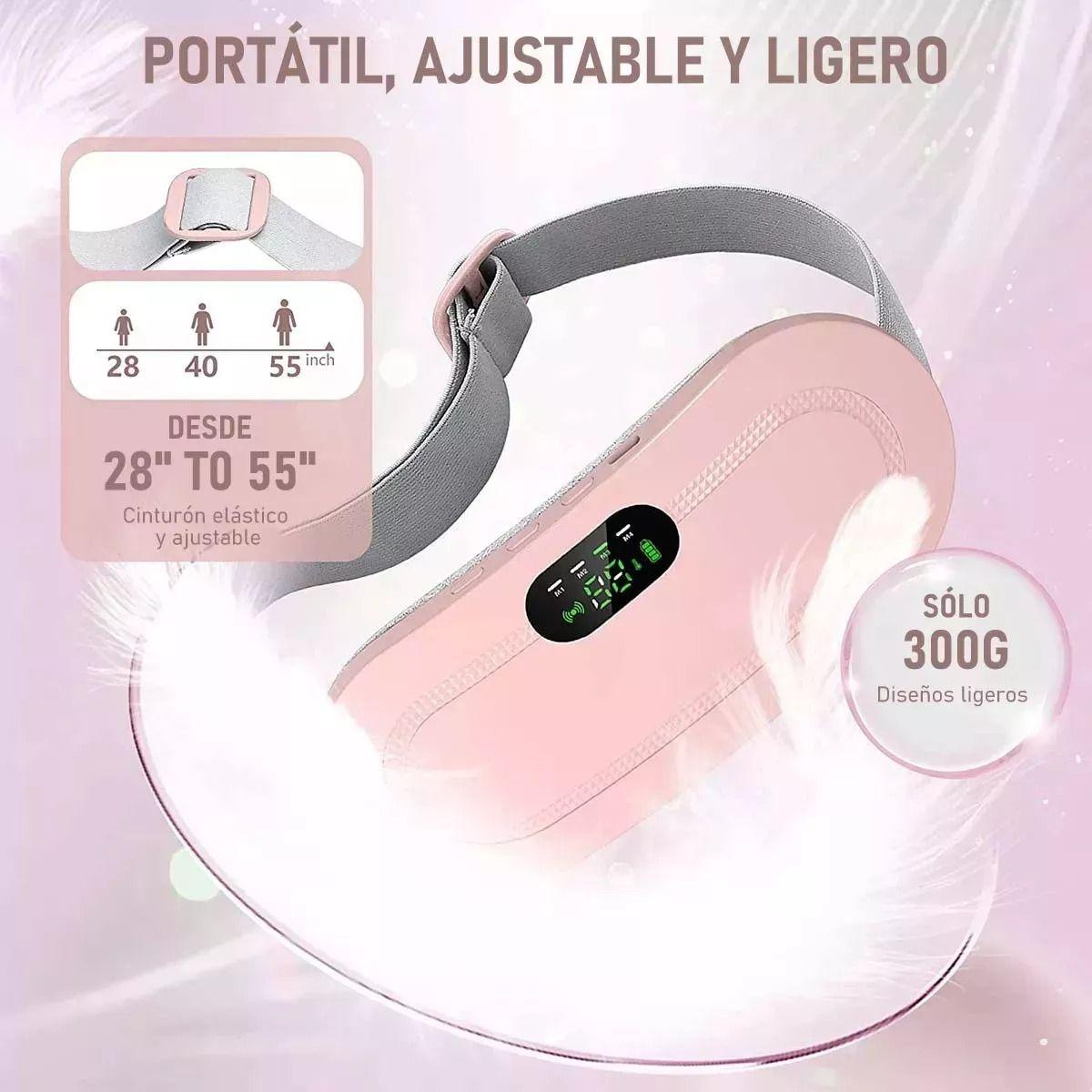 Masajeador - Almohadilla Térmica Portátil Recargable Cólicos Menstruales -2