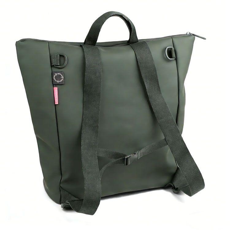 Mochila Maternal con Cambiador Unisex Impermeable Verde-2