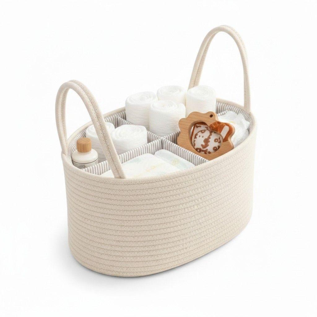 Organizador de Pañales para Bebé Caddy para Mudador-4