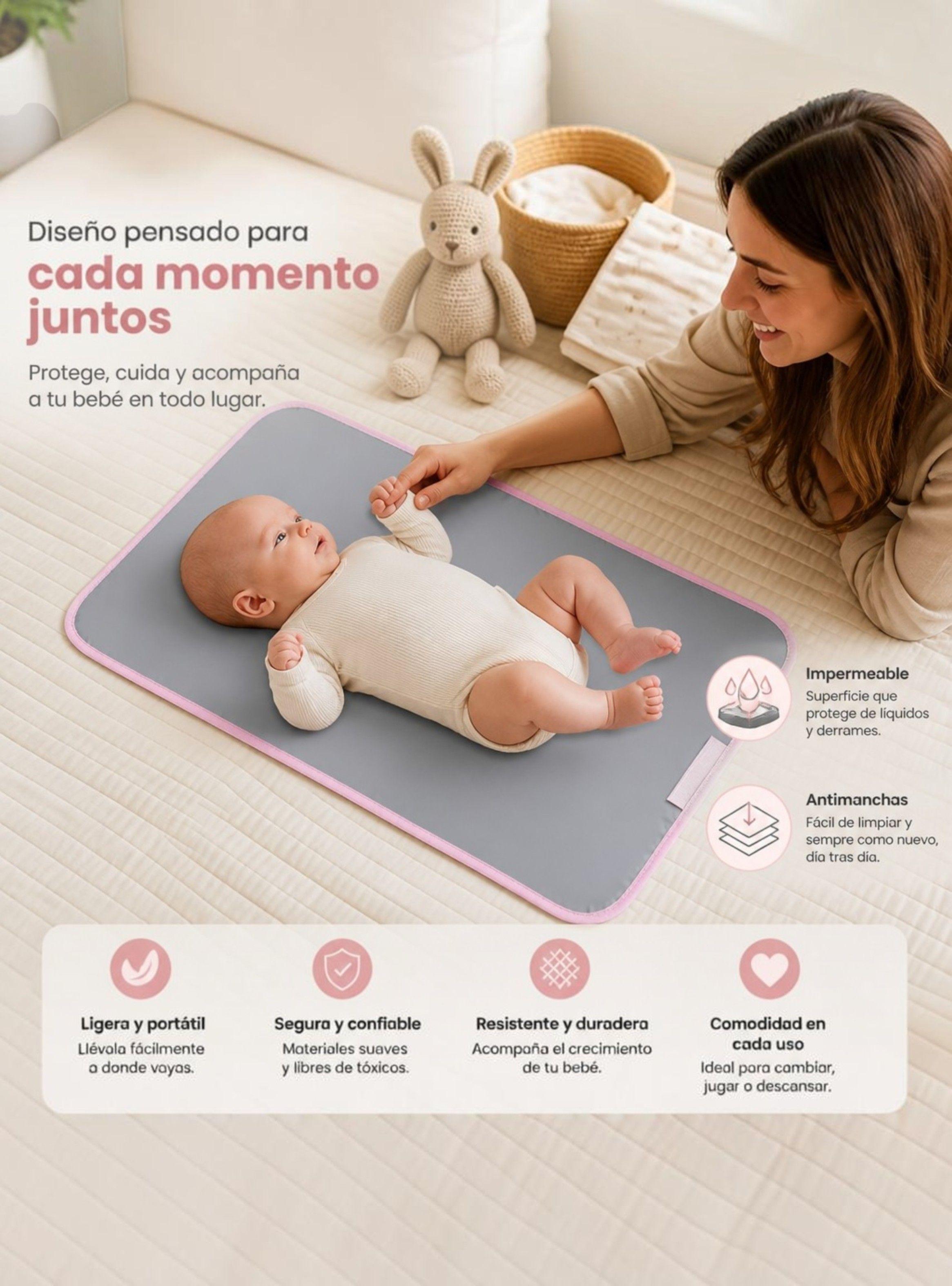 Bolso Maternal Puffer Emma Ligero Elegante y Funcional-7