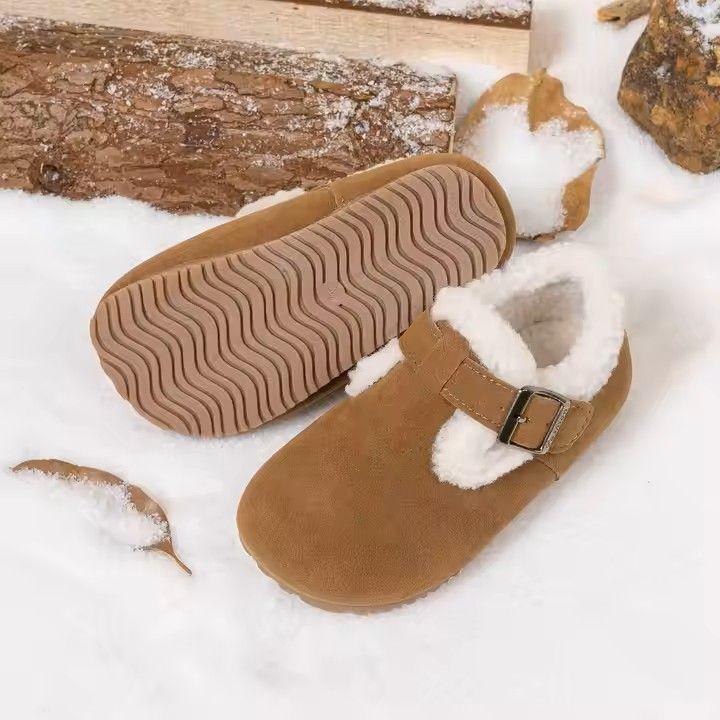 Zapatos de Invierno con Chiporro y Suela Antideslizante -3