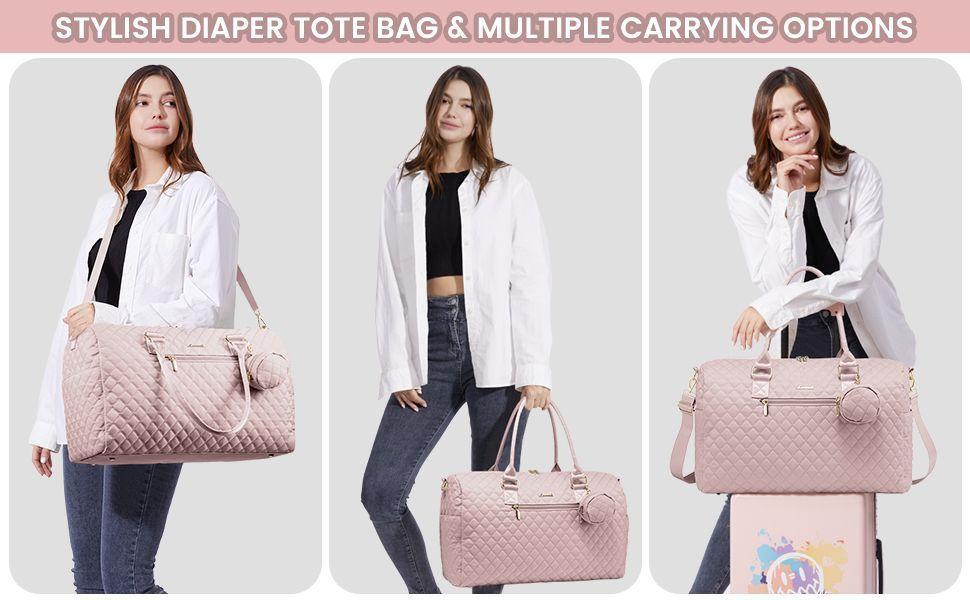 Bolso Maternal Alma Pañalera Acolchada Multifuncional con Muda y Accesorios-2