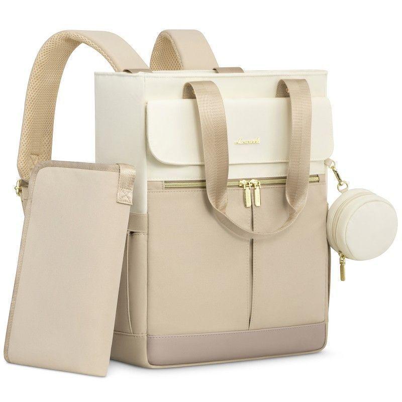 Bolso Maternal 2 en 1 Mochila y Bandolera con Cambiador Portátil-0