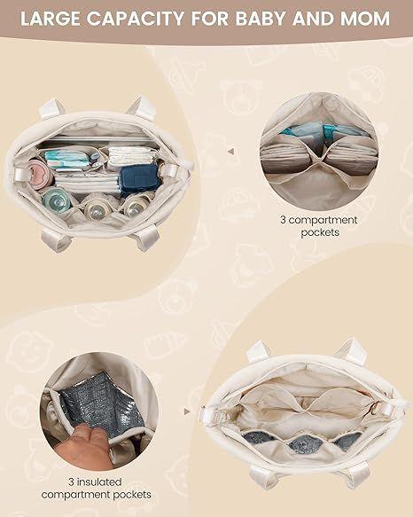 Bolso Maternal Puffer Emma Estilo y funcionalidad para mam s modernas-1