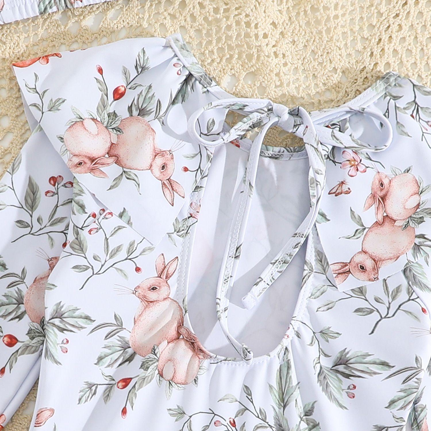 Traje de Baño Niña 2 Piezas Diseño Bosque SensiBlue-3