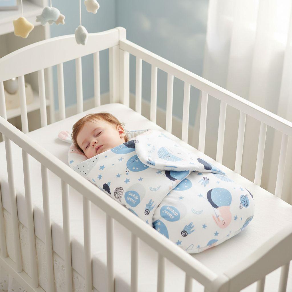 Saquito de Dormir para Bebé 100% Algodón Natural SensiBlue-2