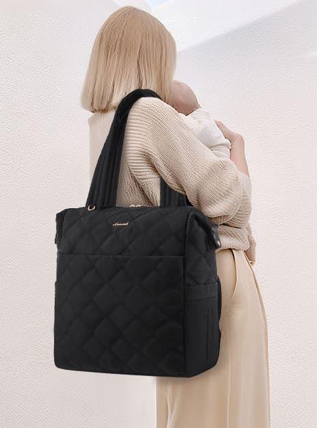 Bolso Maternal Victoria Acolchado 2 en 1 con Mudador-0