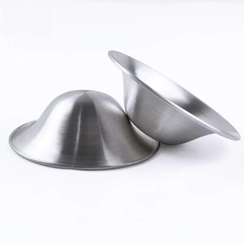 Copas de Plata Trilaminada 999 para Lactancia Alivio Natural de Pezones Agrietados-1