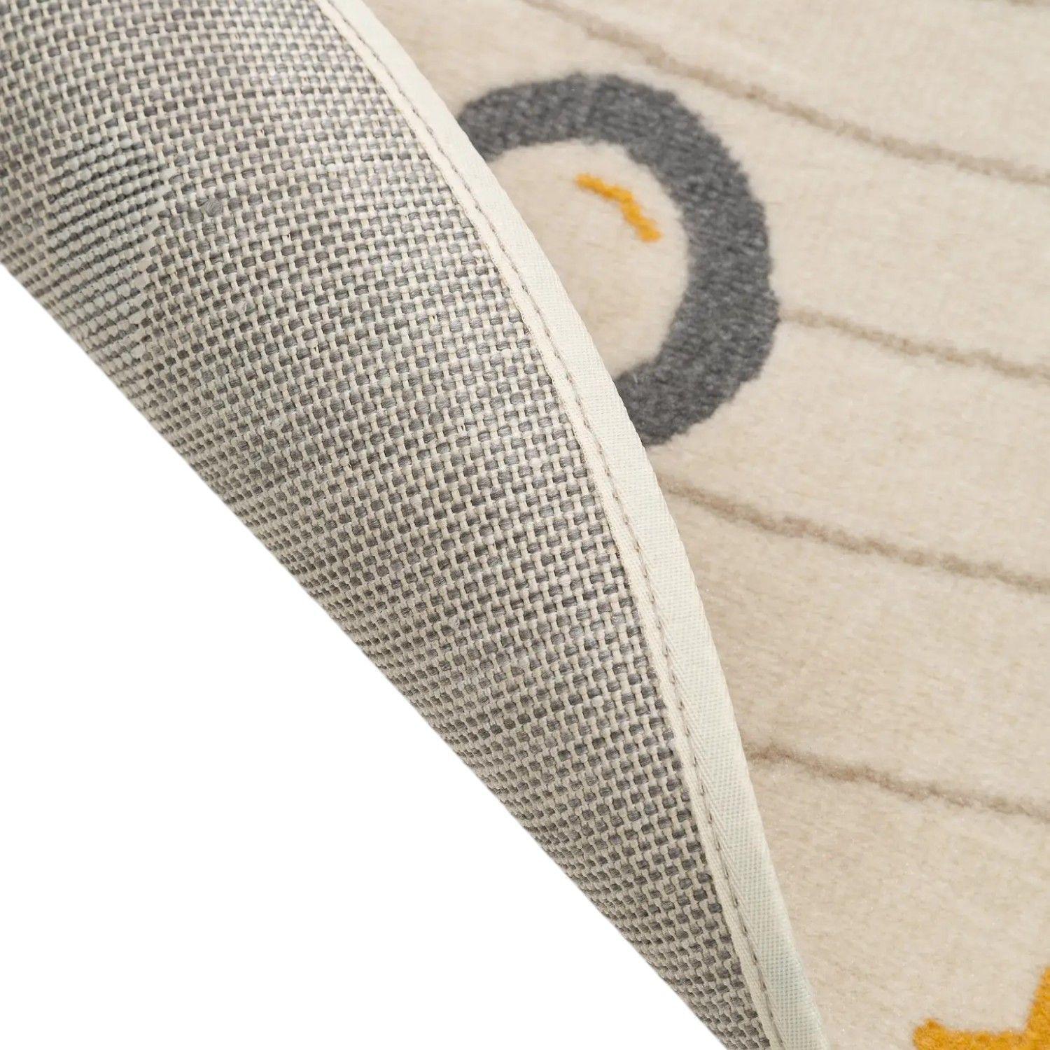 Alfombra Redonda para Niños 100 cm Estilo Espacio Universo-2