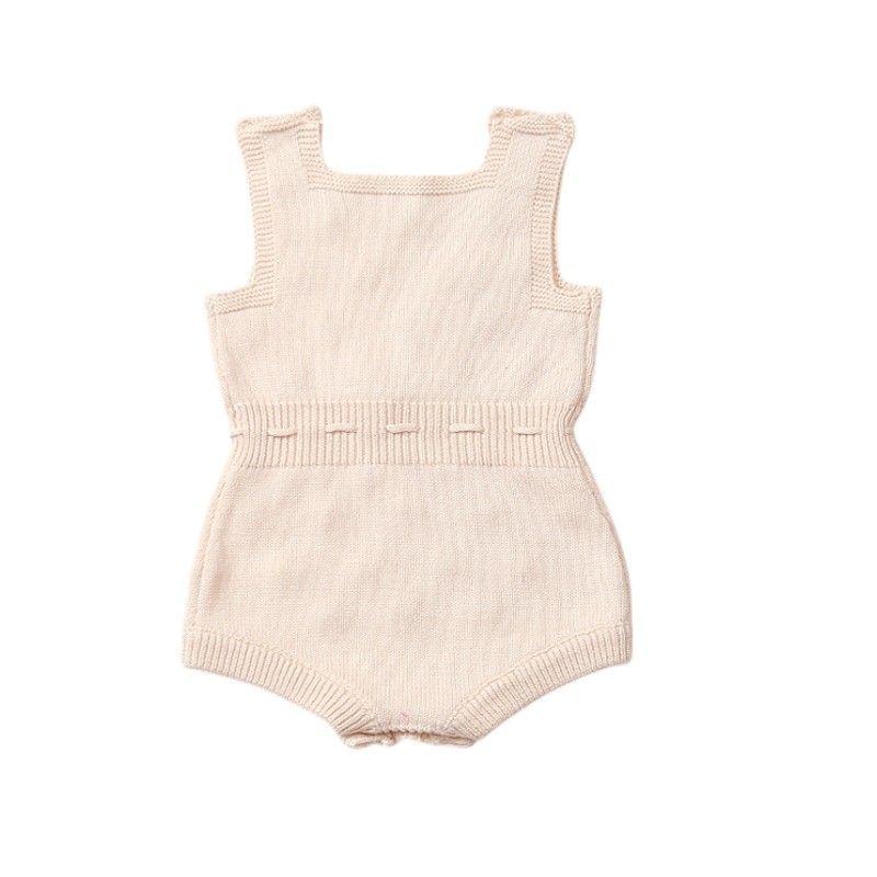 Enterito Tejido 100 Algodón con Pompones Bebé-1