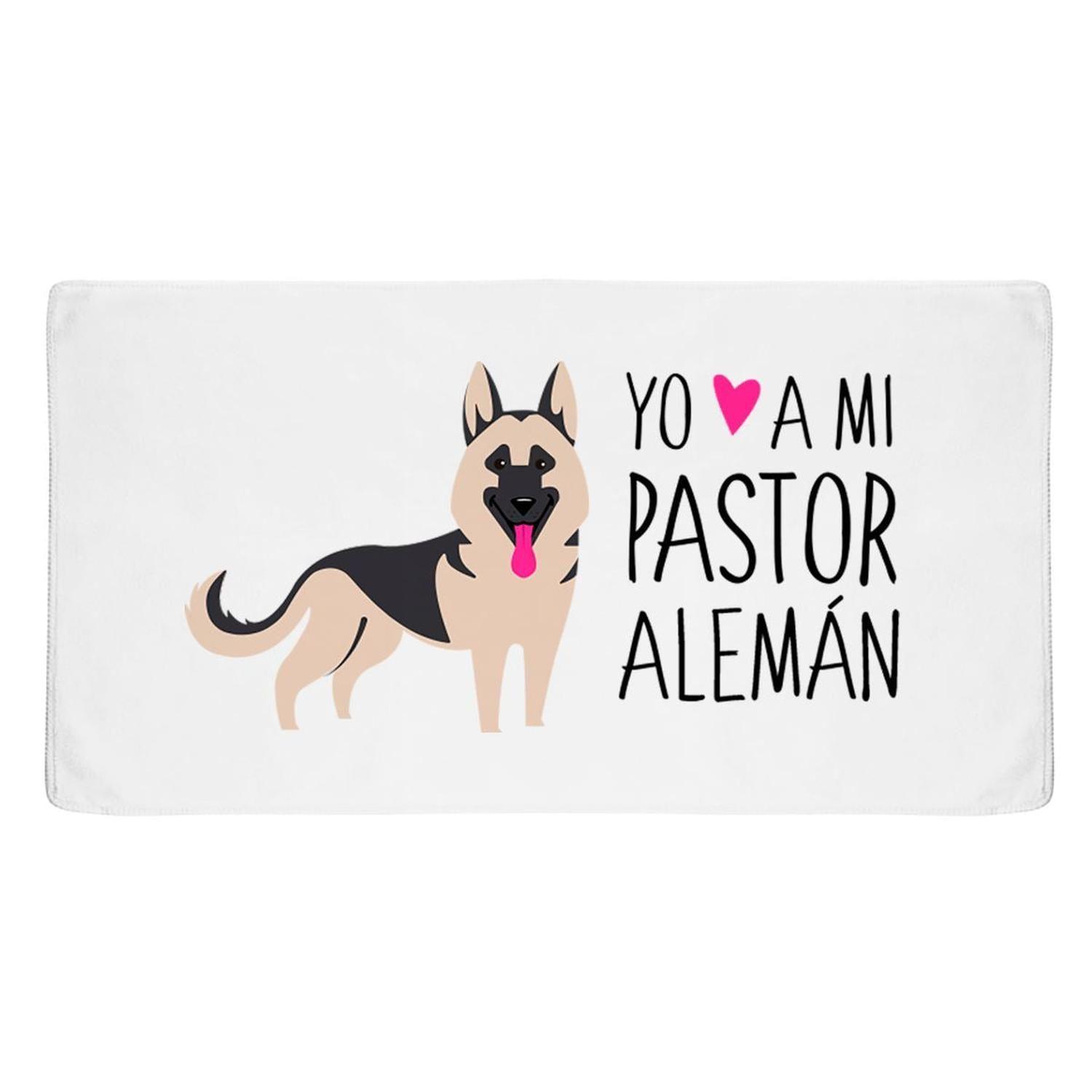 Toalla Deportiva de mano - Microfibra - Pastor Alemán-0