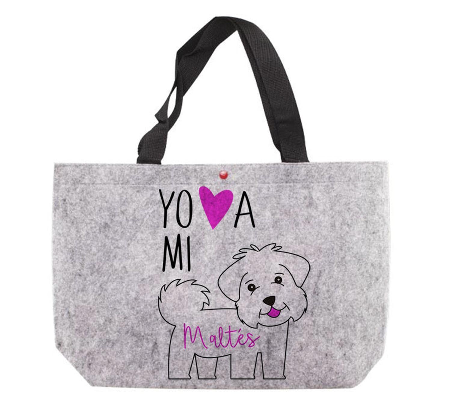 Bolso de Fieltro - Maltés-0