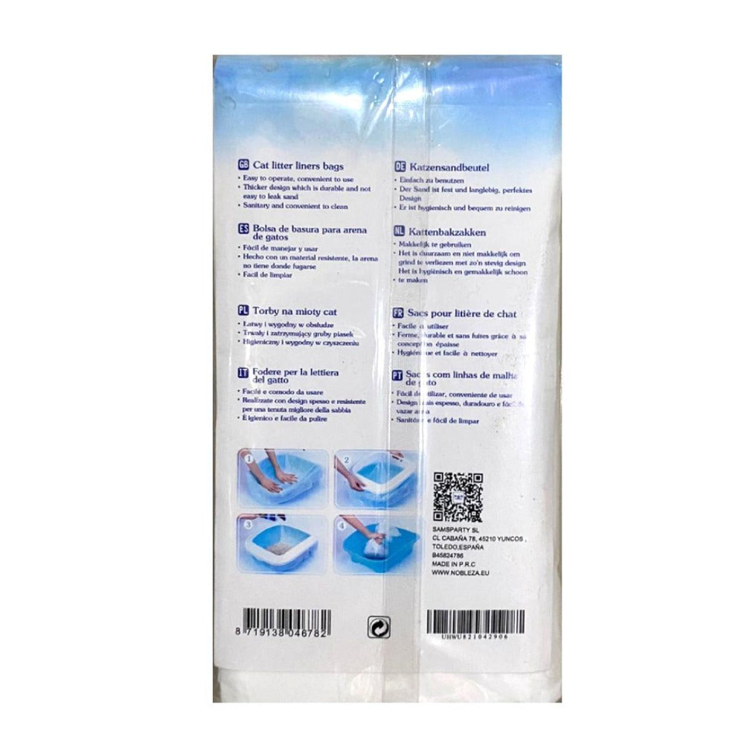 Bolsas para Arenero Nobleza 12pcs 40x35-1