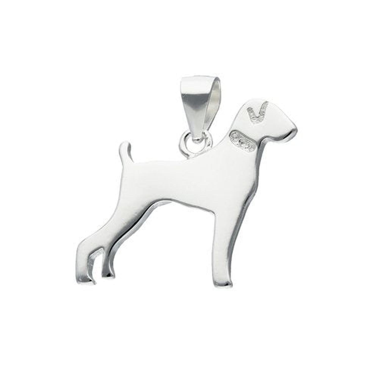 Colgante de Plata - Fox Terrier-0