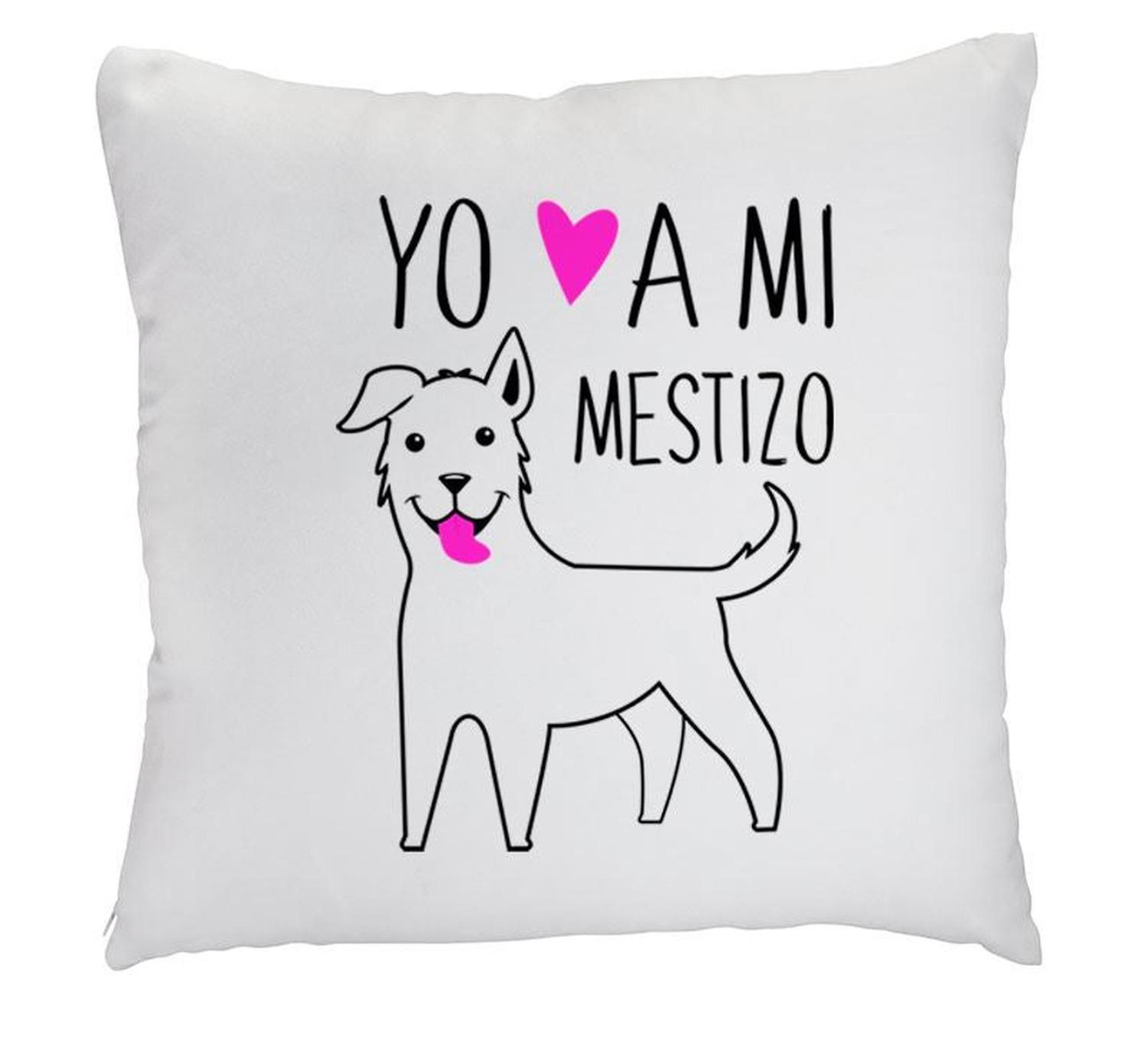 Cojín - Mestizo negro-0